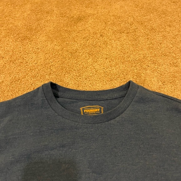 The Foundry Supply Co. Long Sleeve Tee with Pocket - Picture 4 of 6